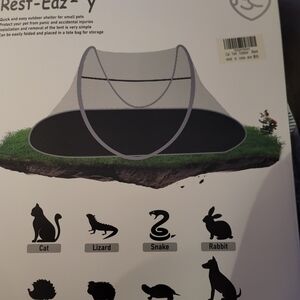 ™ Easy Pop-Up Small Pet Shelter - Black/Grey
